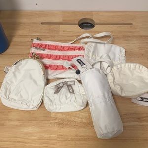 LeSportsac All-White Accessory Set of 6